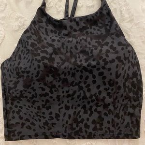 Longline Workout Crop Tank